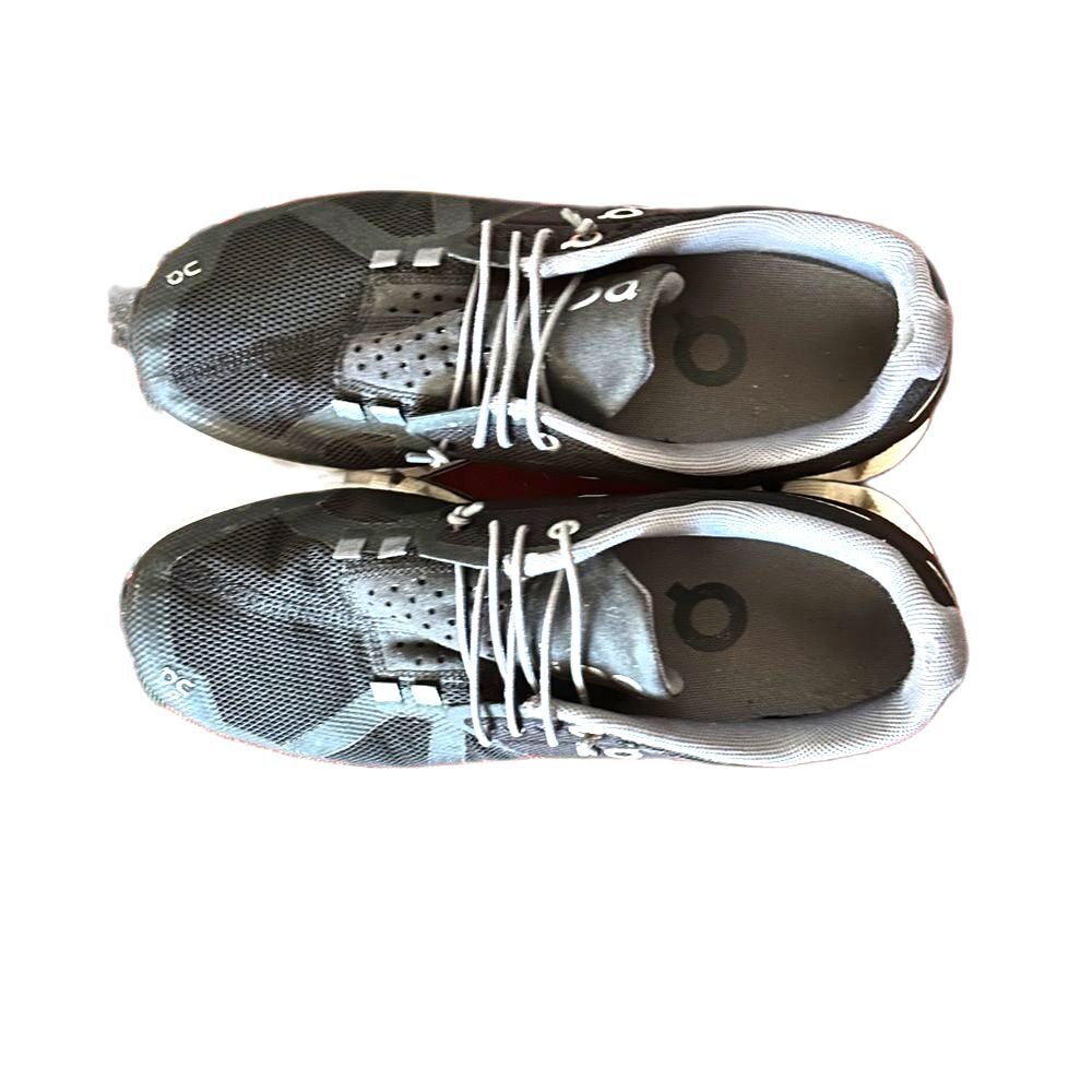 On Running Sneakers Womens 7.5 Black White Shoes Running Athletic Gym Casual - Picture 6 of 8